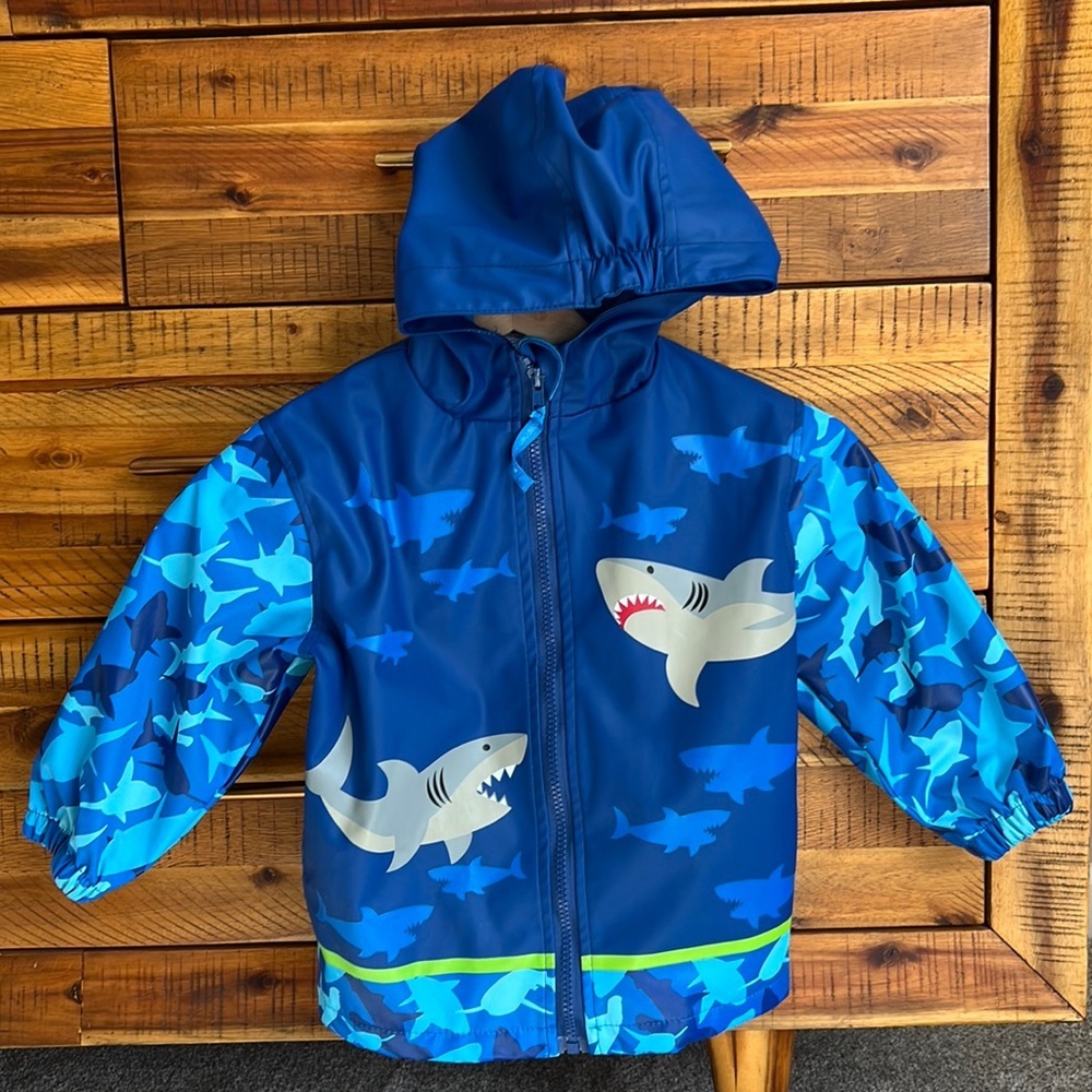 Stephen Joseph Boys Raincoat Shark
